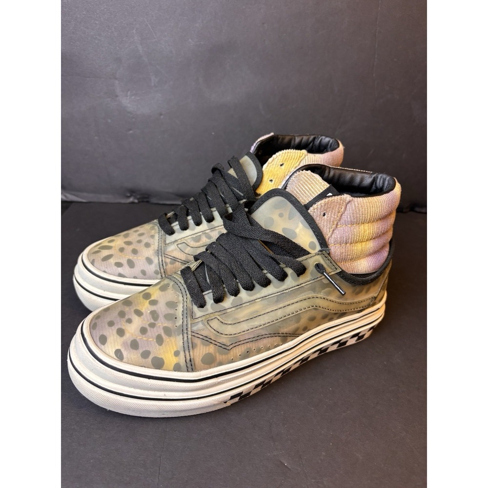 Vans Super Comfycush S Blotched Multi/Marshmallow Men's 6.5 Women's Size 8